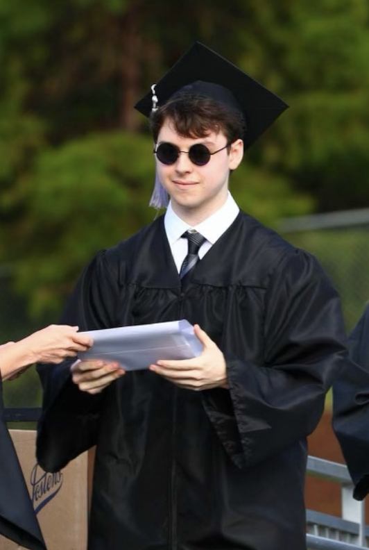 Me graduating